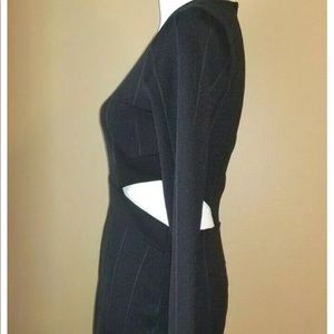 Boohoo Shorts - Boohoo sz 8 black long sleeves cutout romper Boohoo Shorts - Boohoo sz 8 black long sleeves cutout romper